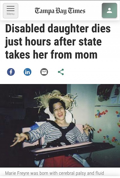 Tragic Death of Marie Angelique Freyre